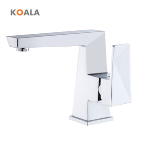 Round Basin Faucet Hot Cold Chrome Mono Handle CE Bathroom Sink Mixer Taps Bathroom Basin Faucet Mixer Tap Wash Basin Faucet