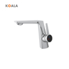 New Popular Fashionable Gun Metal Grey Basin Tap Mixer Sink Water Bathroom Faucets Taps for Hotel and Apartment