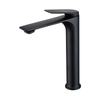 Modern Style Matte Black Trending Zinc Alloy Bathroom Basin Faucet for Single Hole