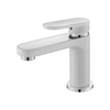 Modern Design Hot Selling Black Stainless Steel Bathroom Basin Faucet for Hot and Cold Water