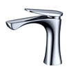 Simple Design Single Hole Farmhouse Bathroom Basin Mixer Faucet Brass Main Body Water Drop Basin Faucet