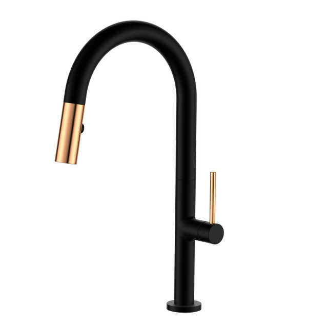 Lead Free Brass Pull Down Kitchen Faucet