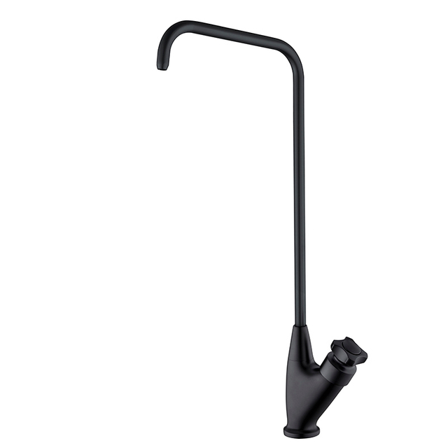 Stylish Stainless Steel Single Handle Water Filter Kitchen Tap Faucet with Pure Water Filtration Technology