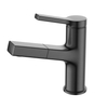 Modern Design Black Advanced Production Multi-Function Pull out Basin Faucet for Bathroom