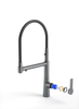 Kitchen Faucet Modern Hot and Cold Dual Control Water Taps Deck Mounted Pull Down Kitchen Faucets