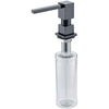 Bathroom Kitchen Sink Stainless Steel Plastic Liquid Soap Dispenser 