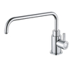 Kitchen Gooseneck Faucet Drinking Filter Water Faucet Metal Free Pure Water for Kitchen Sink Filter Tap