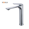 Modern Style Matte Black Trending Zinc Alloy Bathroom Basin Faucet for Single Hole