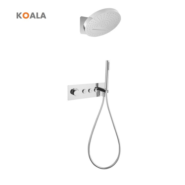 Brass Made in China Custom Thermostatic Embedded Shower