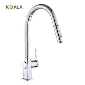 Modern Single-Hole with Extension Sprayer Pull Down Function for Cold Water Pull Down Kitchen Faucet
