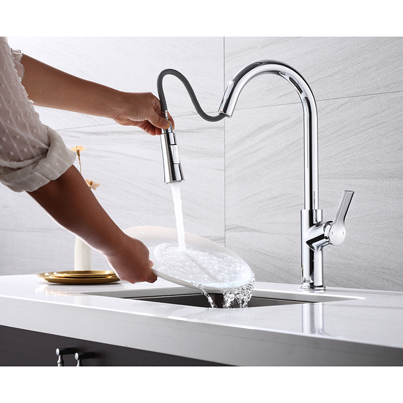 Pull-Down Kitchen Faucets