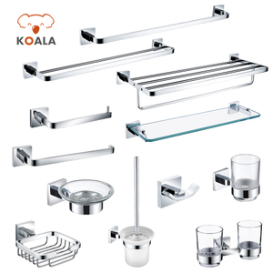 Premium Stainless Steel Bathroom Accessories Set 