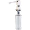 Bathroom Kitchen Sink Stainless Steel Plastic Liquid Soap Dispenser 