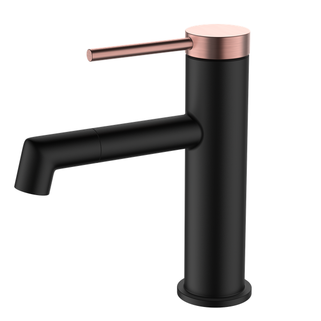 New Design Zinc-Clad Plastic Single Hole Hot and Cold Mixer Water Tap Basin Bathroom Wash Basin Faucet