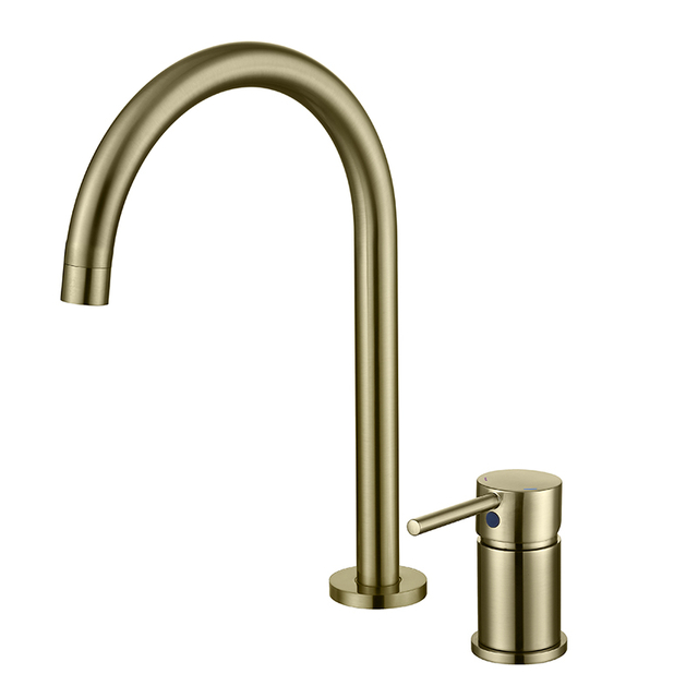 Luxury Elegant Single Handle Widespread Bathroom Basin Faucet