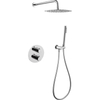Modern Bathroom Elegant 2-Way Control Rain Shower Set 