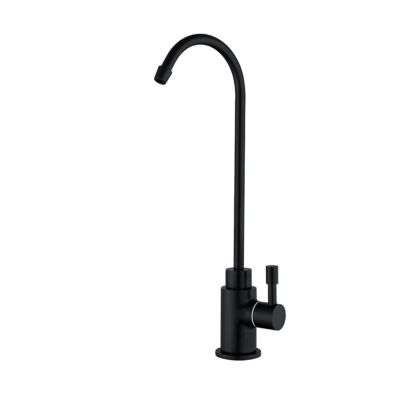 Modern water filter kitchen faucet installation